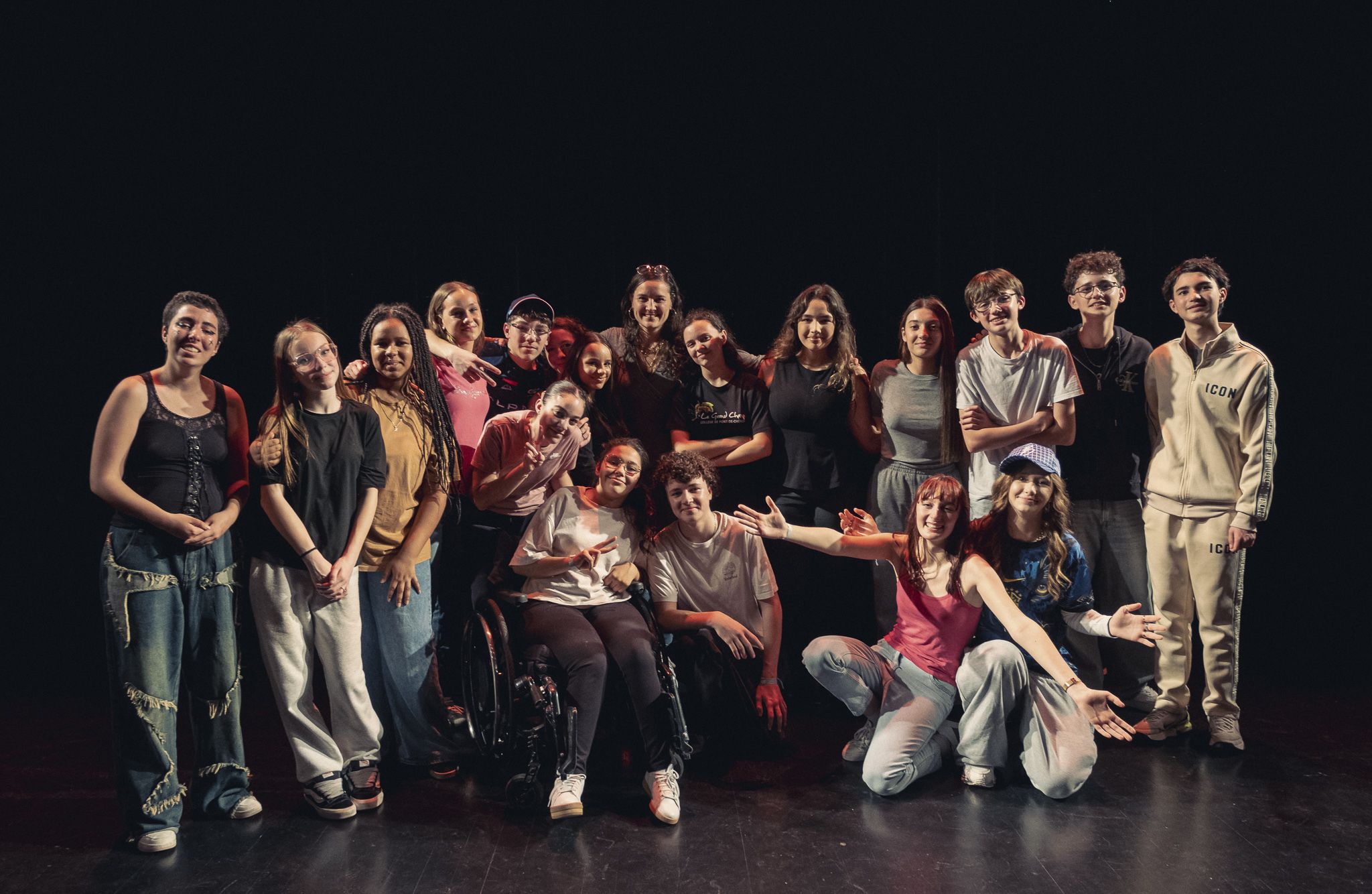 Sc&egrave;ne du spectacle